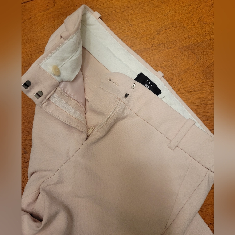 J. Crew Light Pink Tailored Pants - Picture 4 of 11